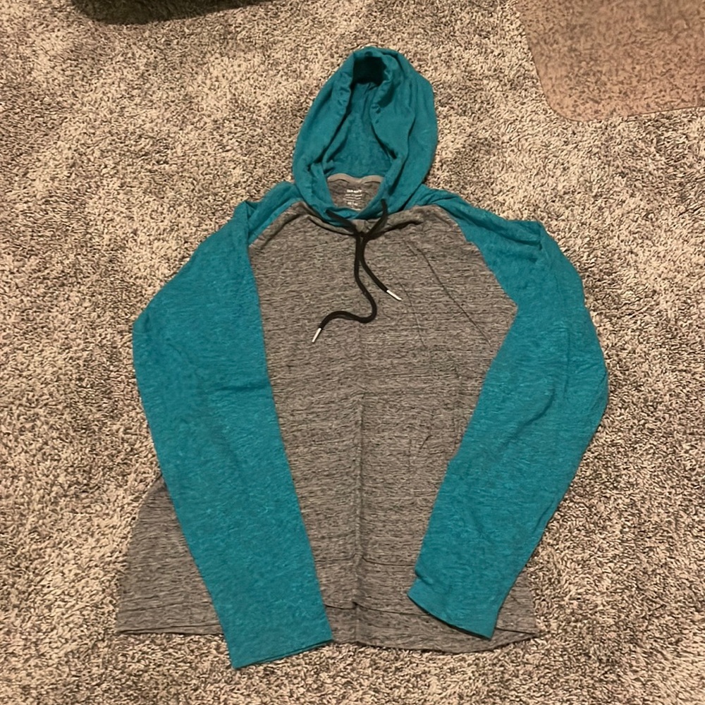 Mens hooded long sleeve